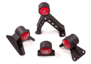 Mitsubishi Evolution Engine Mount Kit - Innovative Mounts - Steel Mounts 95A Bushings - Black - `07-`13 Mitsubishi Evolution Engine Mount Kit - Innovative Mounts - Steel Mounts 95A Bushings - Black - `07-`13